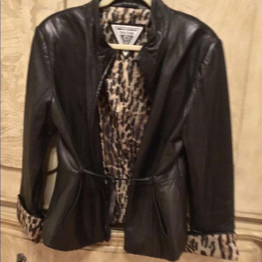 🌷J. PERCY FOR MARVIN RICHARDS LEATHER JACKET L